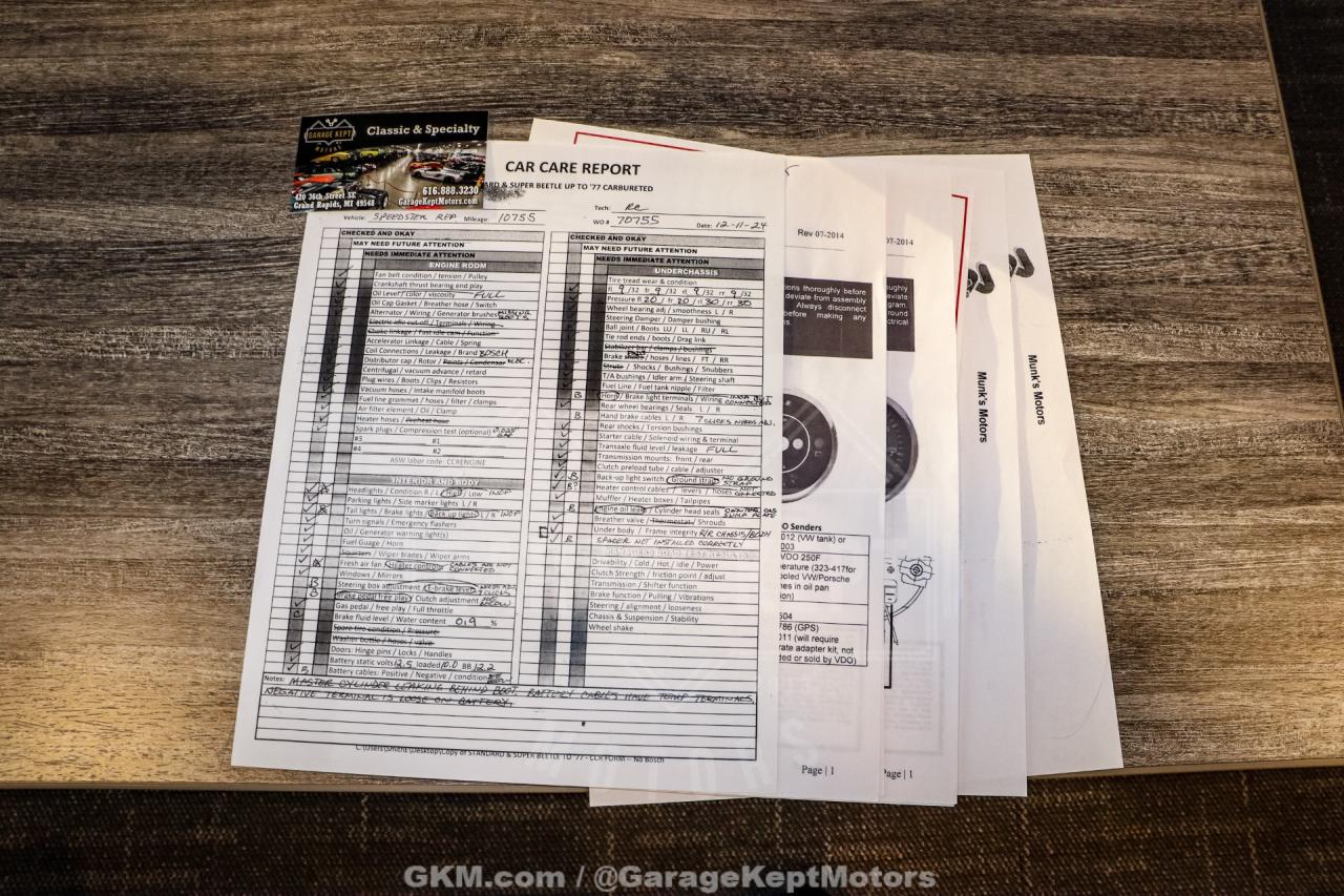 1957 Porsche 356 Speedster Replica