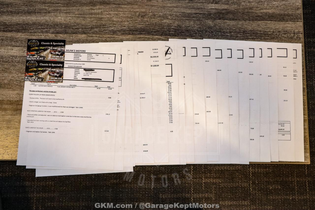 1957 Porsche 356 Speedster Replica