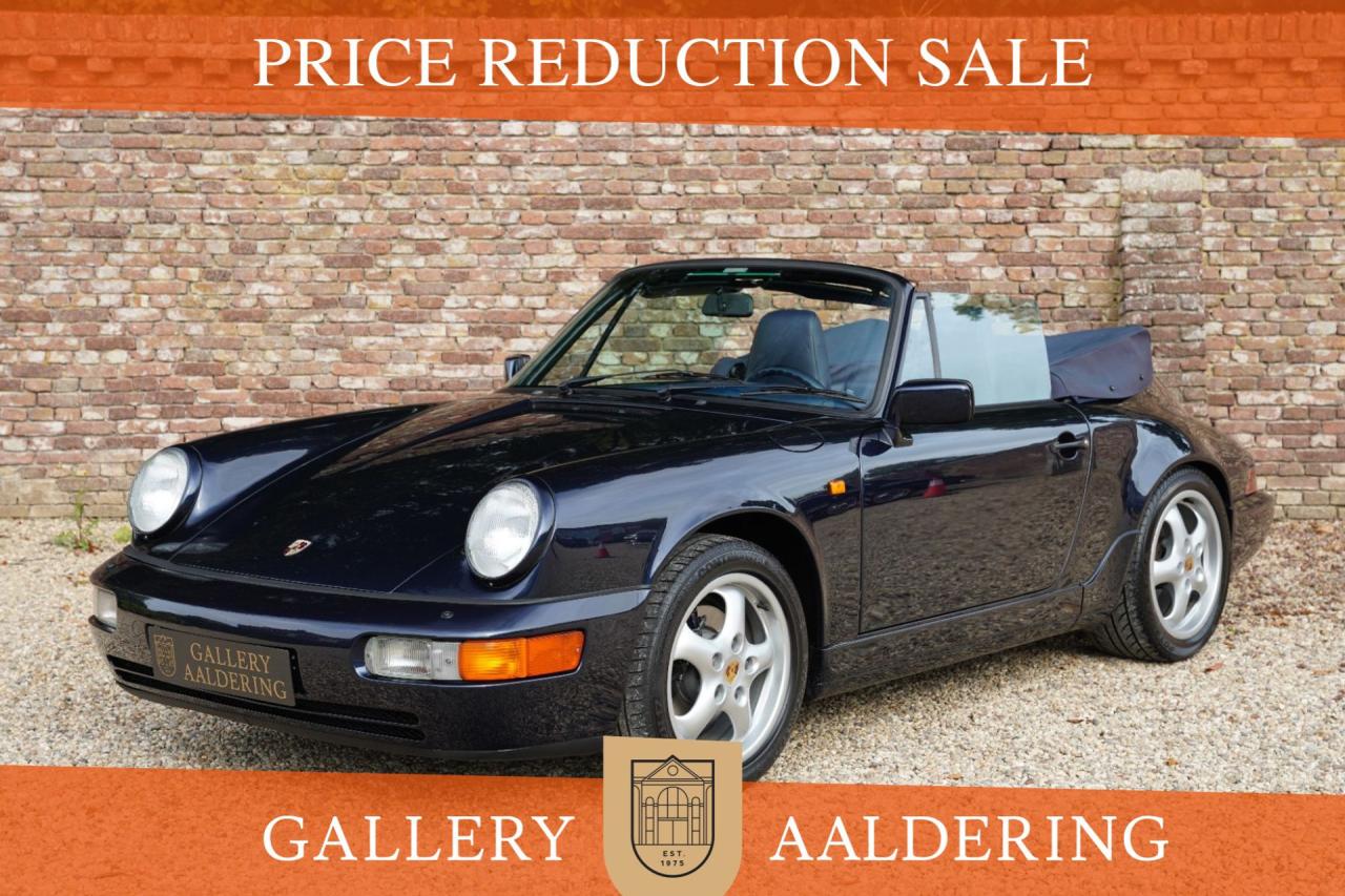 1991 Porsche 964 Carrera 2 Cabriolet ! &ldquo;Manual geared and rear-wheel drive only&rdquo;