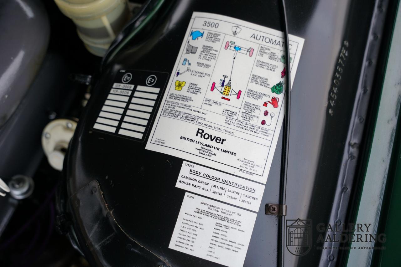 1974 Rover P6 3500 V8 &ldquo;Nut and Bolt-restored&rdquo;