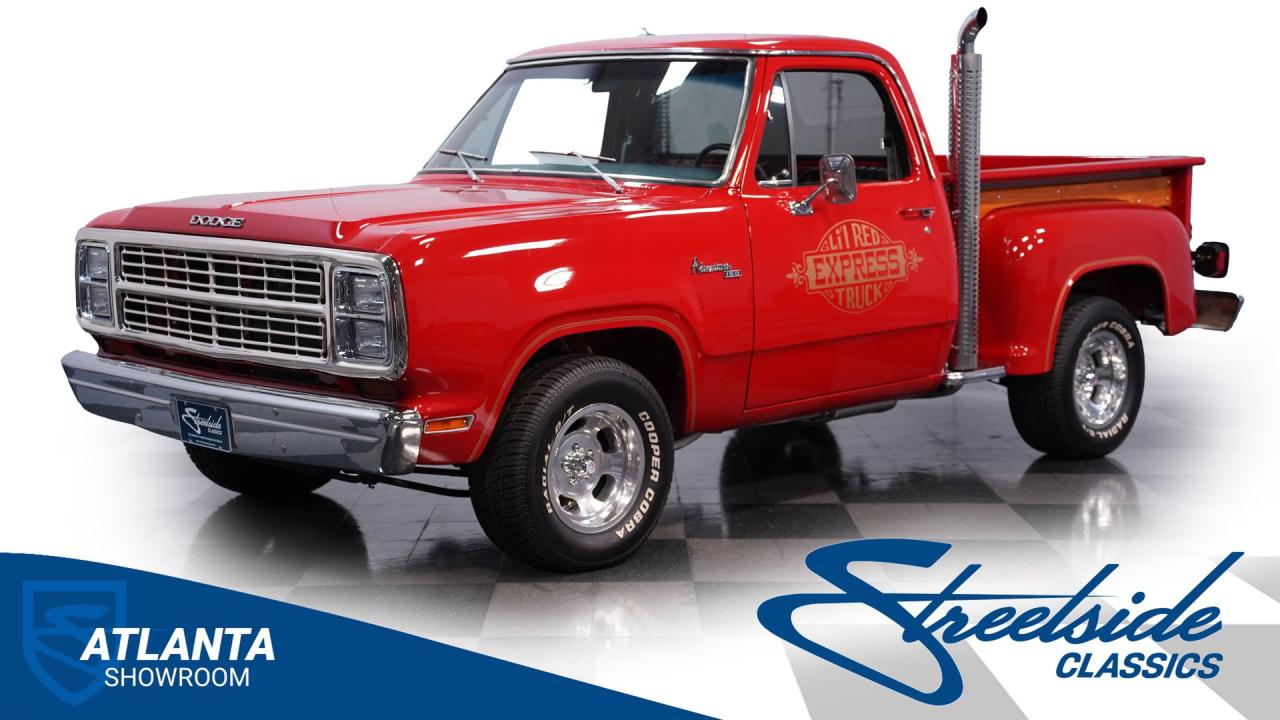 1979 Dodge Lil Red Express Adventurer D150
