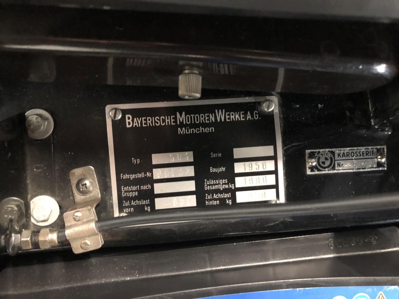 1956 BMW 503 coupe