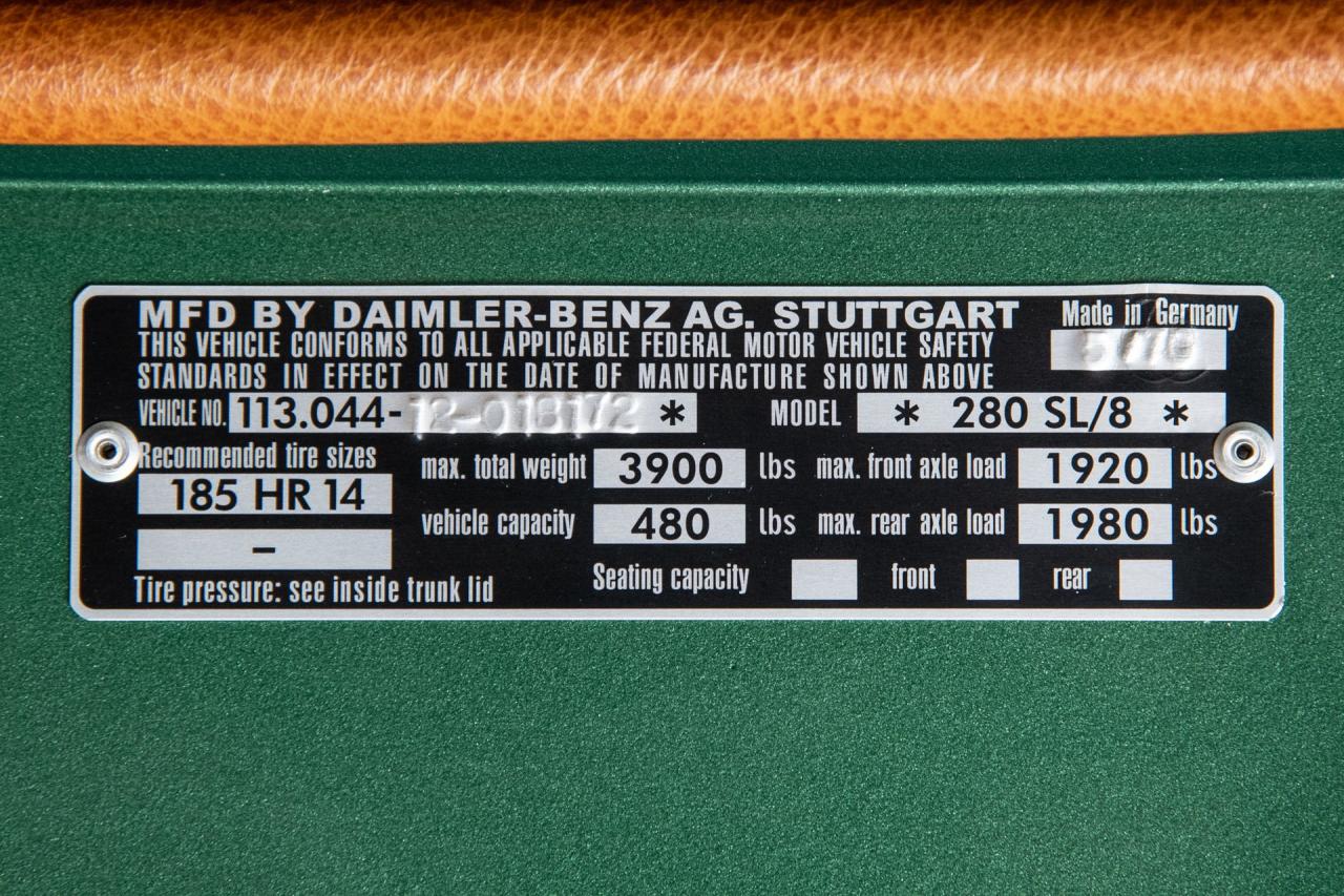 1970 Mercedes - Benz 280SL