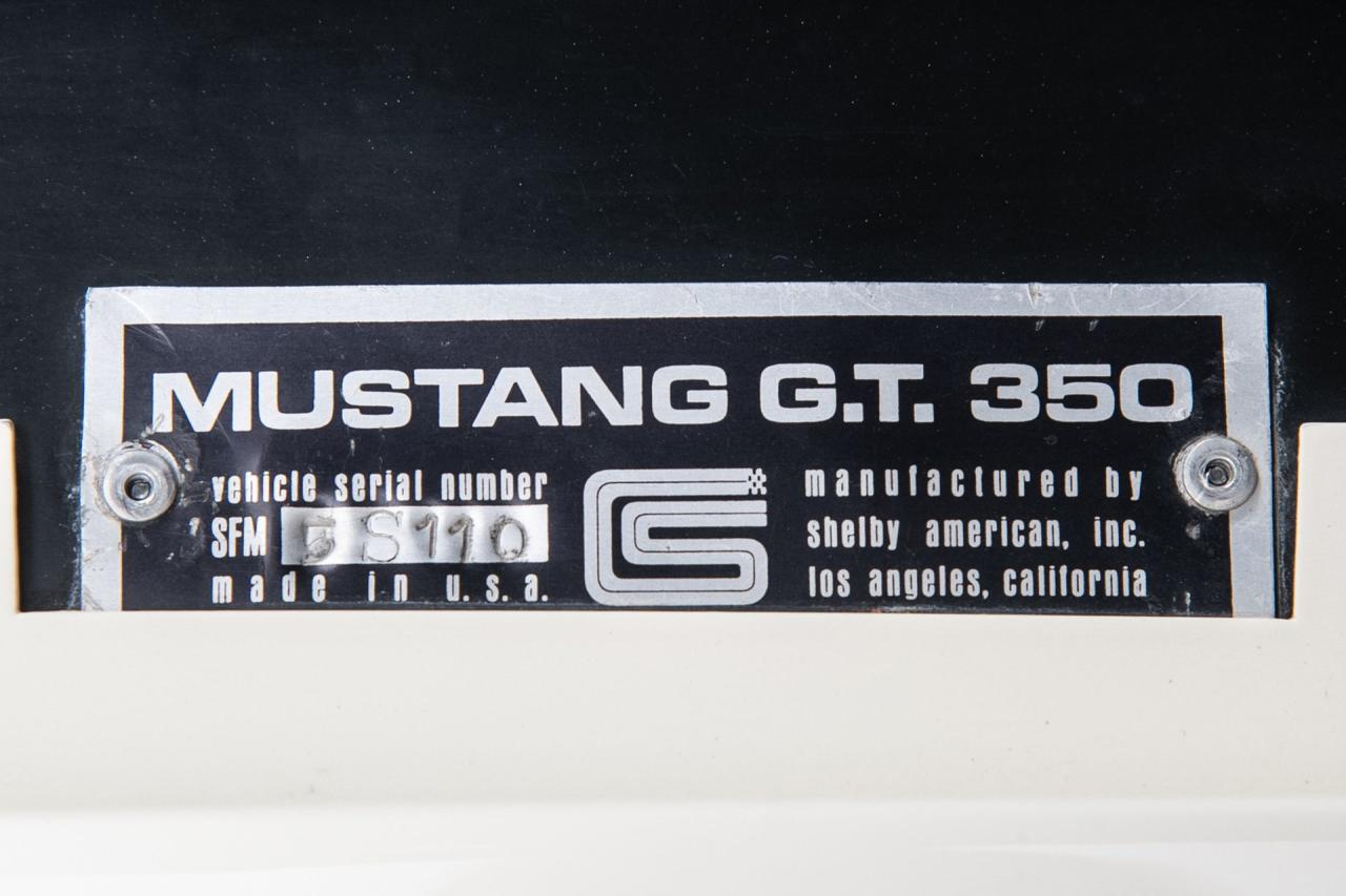 1965 Shelby Mustang GT 350