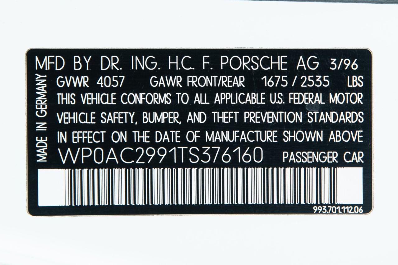 1996 Porsche 911 Turbo