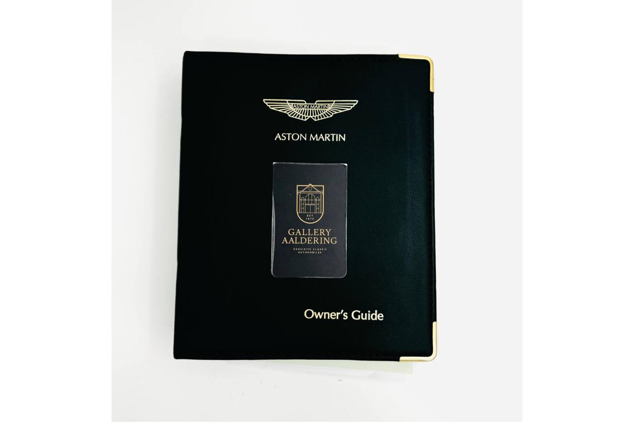 2001 Aston Martin DB7 Vantage &ldquo;Pentland Green&rdquo;