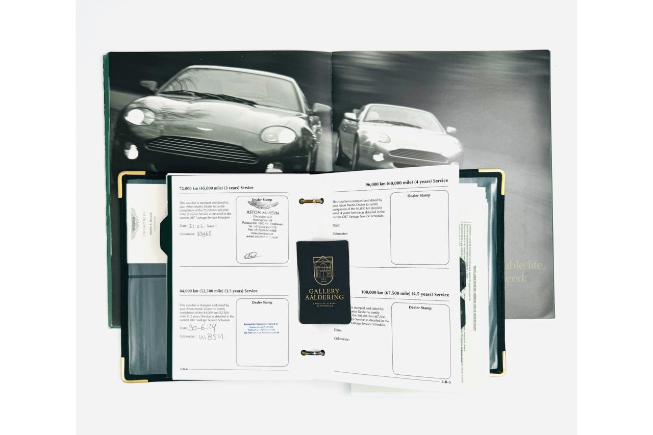 2001 Aston Martin DB7 Vantage &ldquo;Pentland Green&rdquo;