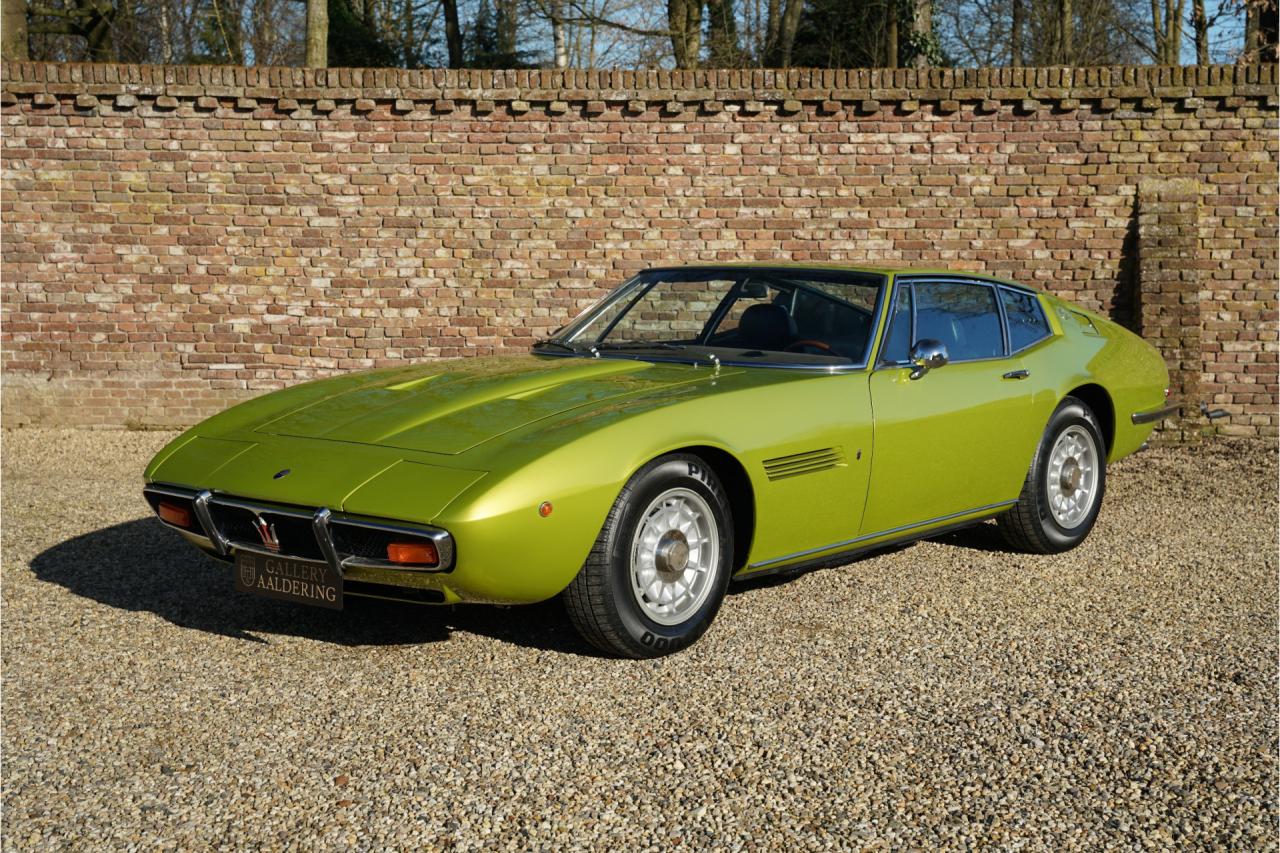 1970 Maserati Ghibli 4.7 &ldquo;Verde Gemma&rdquo; ONE OF THE BEST