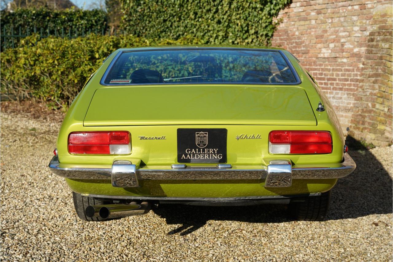 1970 Maserati Ghibli 4.7 &ldquo;Verde Gemma&rdquo; ONE OF THE BEST