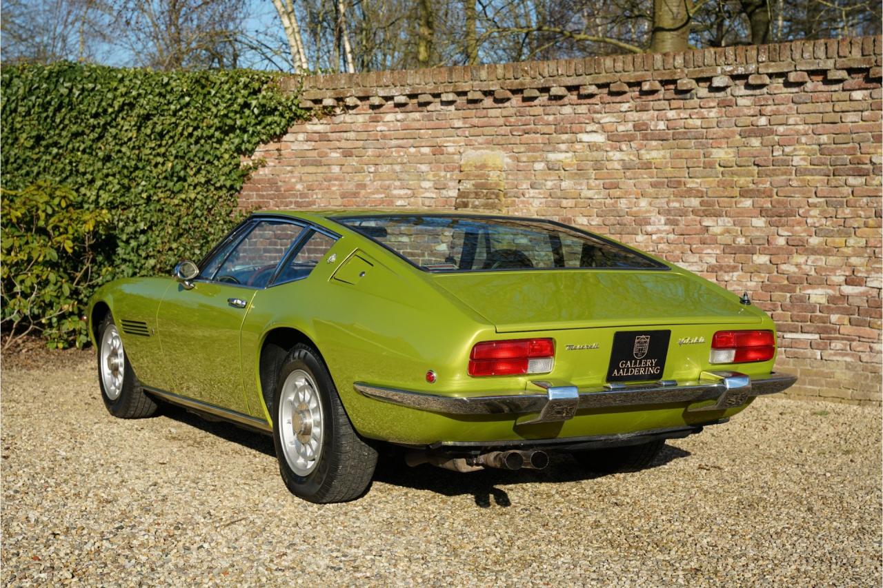 1970 Maserati Ghibli 4.7 &ldquo;Verde Gemma&rdquo; ONE OF THE BEST