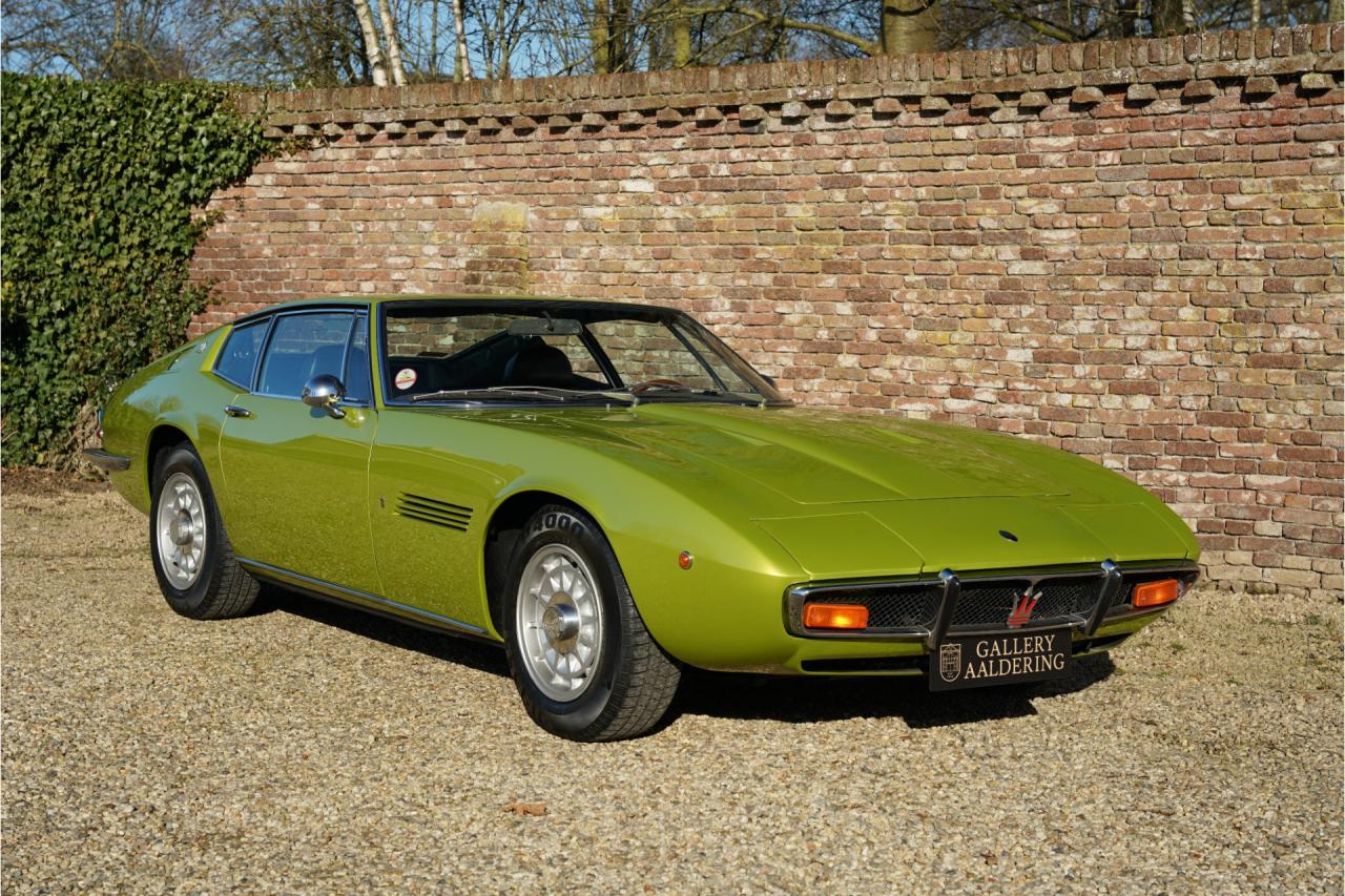 1970 Maserati Ghibli 4.7 &ldquo;Verde Gemma&rdquo; ONE OF THE BEST