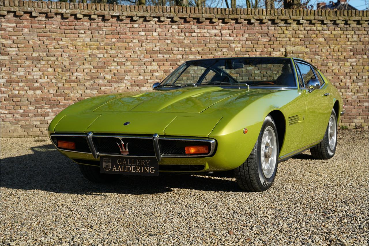 1970 Maserati Ghibli 4.7 &ldquo;Verde Gemma&rdquo; ONE OF THE BEST