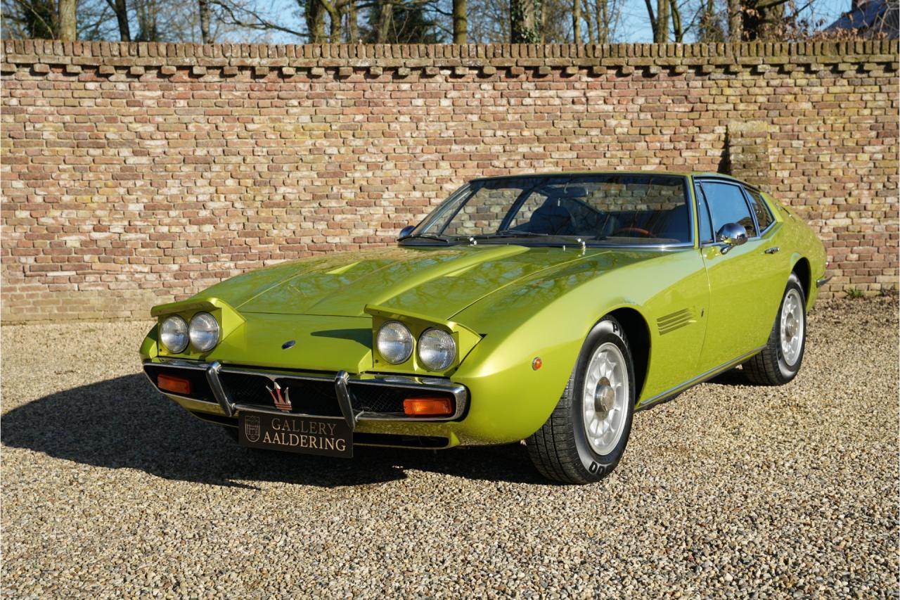 1970 Maserati Ghibli 4.7 &ldquo;Verde Gemma&rdquo; ONE OF THE BEST