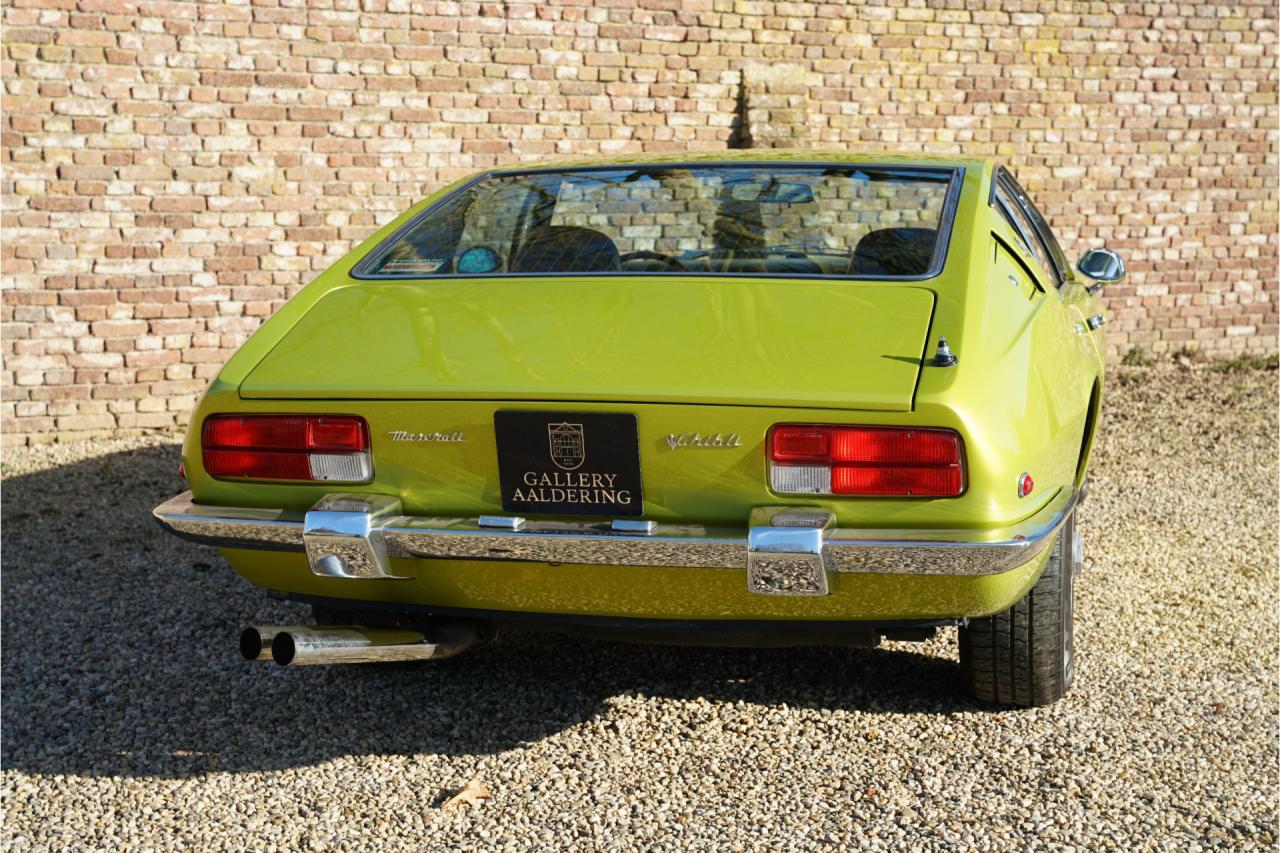 1970 Maserati Ghibli 4.7 &ldquo;Verde Gemma&rdquo; ONE OF THE BEST