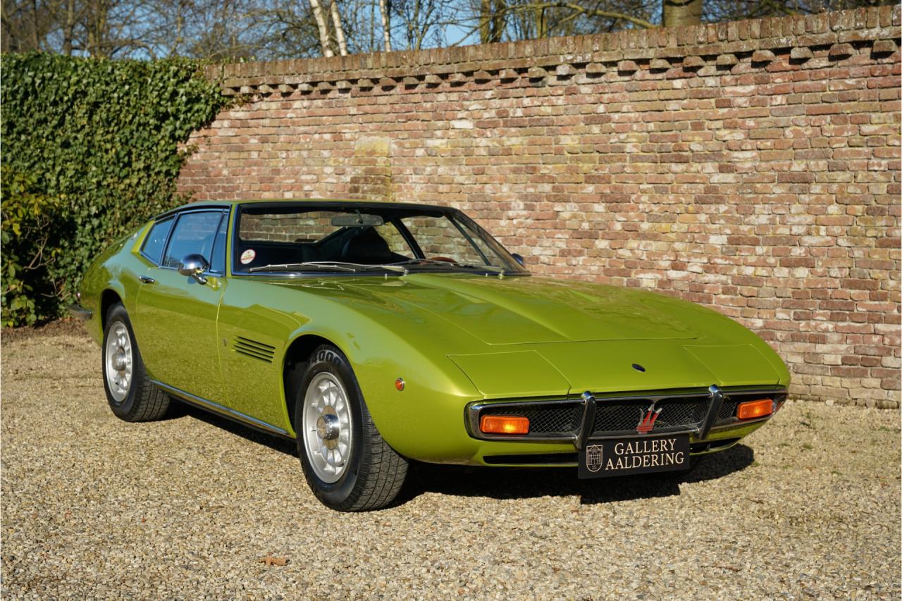 1970 Maserati Ghibli 4.7 &ldquo;Verde Gemma&rdquo; ONE OF THE BEST