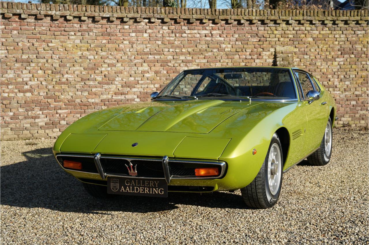 1970 Maserati Ghibli 4.7 &ldquo;Verde Gemma&rdquo; ONE OF THE BEST