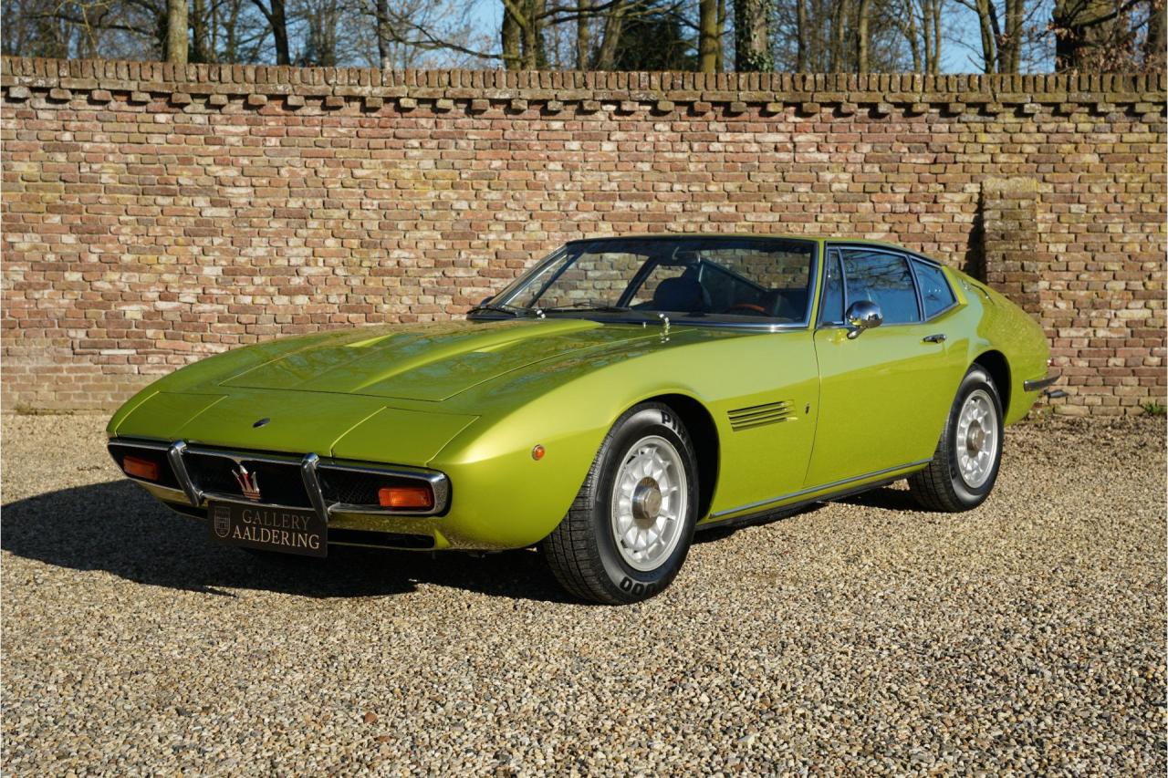 1970 Maserati Ghibli 4.7 &ldquo;Verde Gemma&rdquo; ONE OF THE BEST