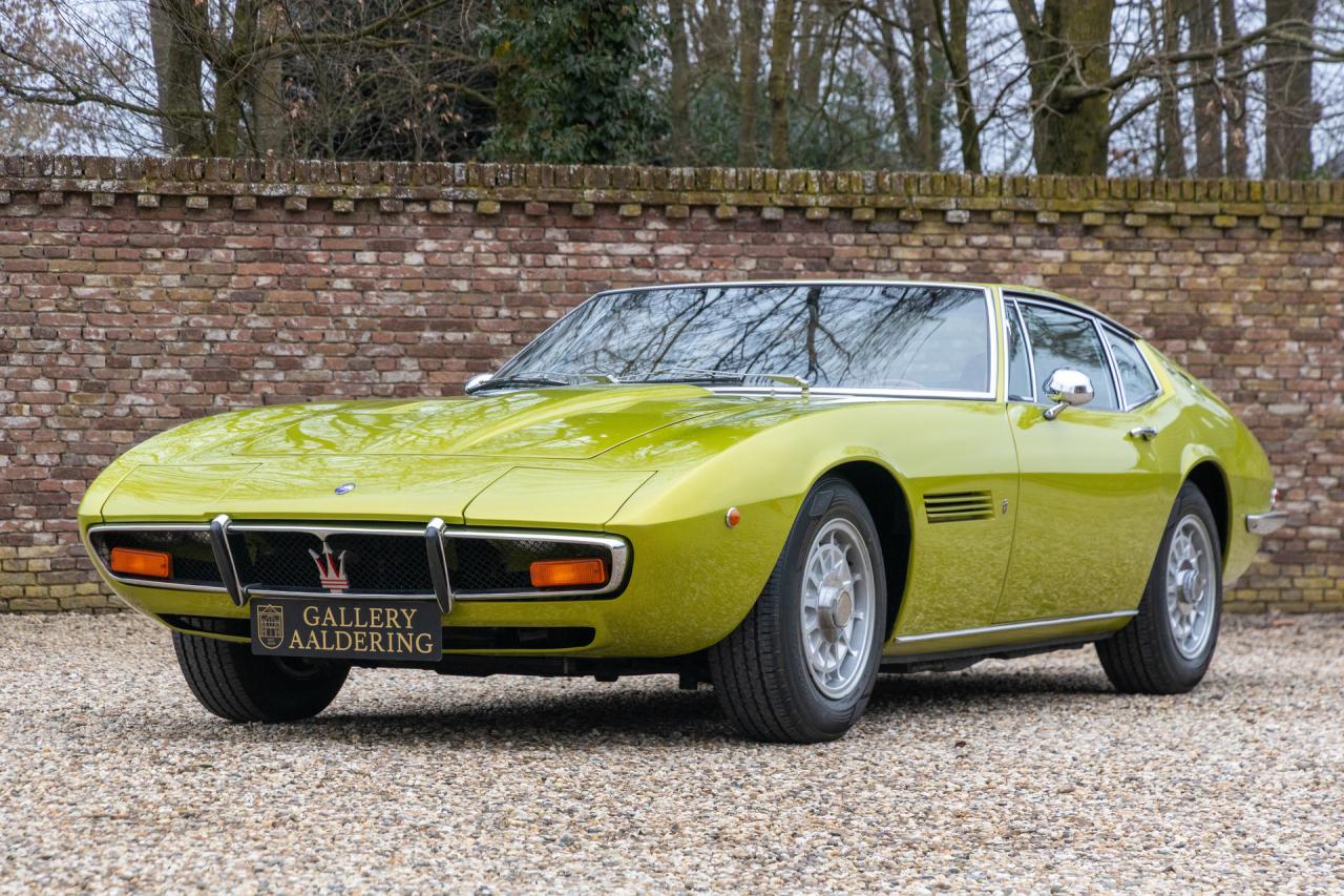 1970 Maserati Ghibli 4.7 &ldquo;Verde Gemma&rdquo; ONE OF THE BEST
