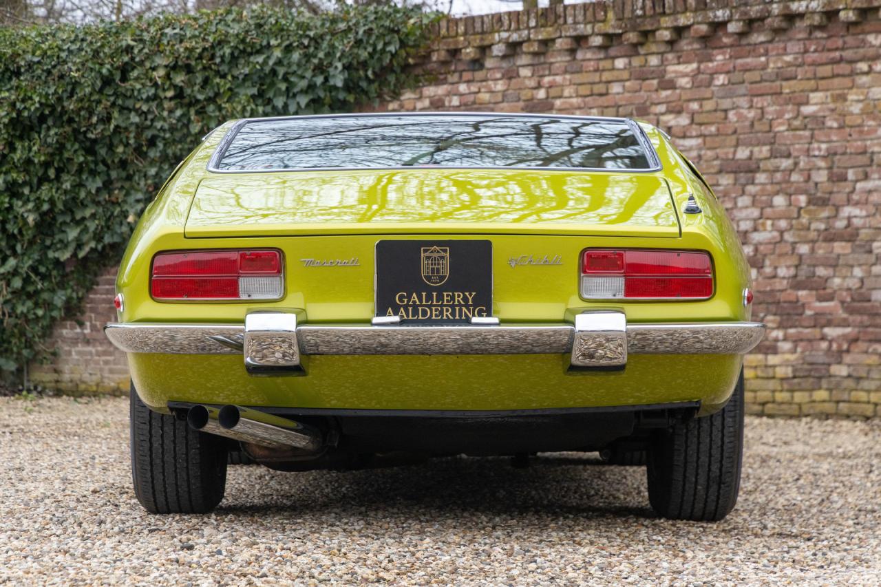 1970 Maserati Ghibli 4.7 &ldquo;Verde Gemma&rdquo; ONE OF THE BEST