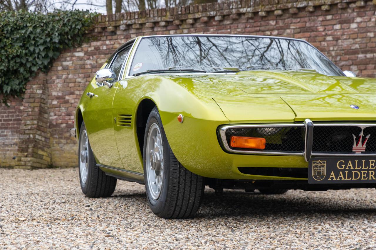 1970 Maserati Ghibli 4.7 &ldquo;Verde Gemma&rdquo; ONE OF THE BEST