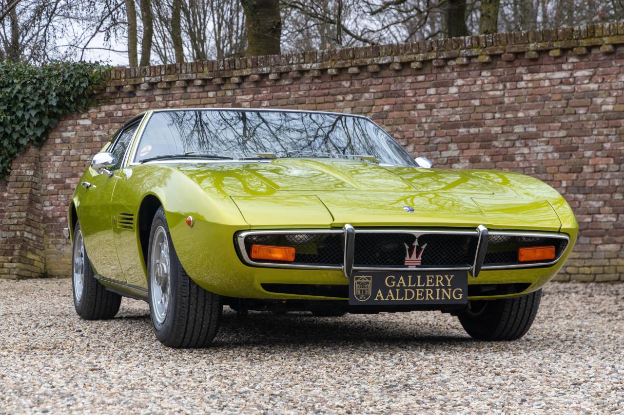 1970 Maserati Ghibli 4.7 &ldquo;Verde Gemma&rdquo; ONE OF THE BEST