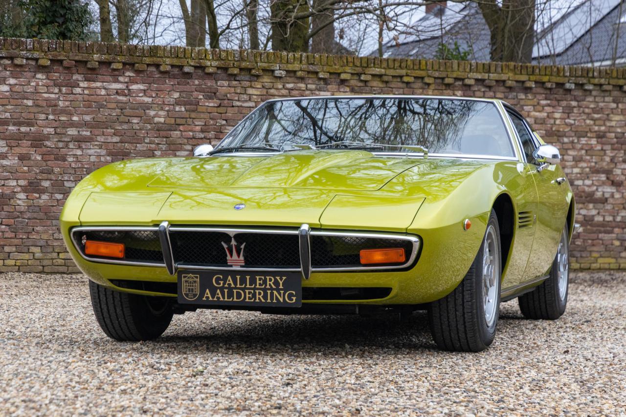 1970 Maserati Ghibli 4.7 &ldquo;Verde Gemma&rdquo; ONE OF THE BEST