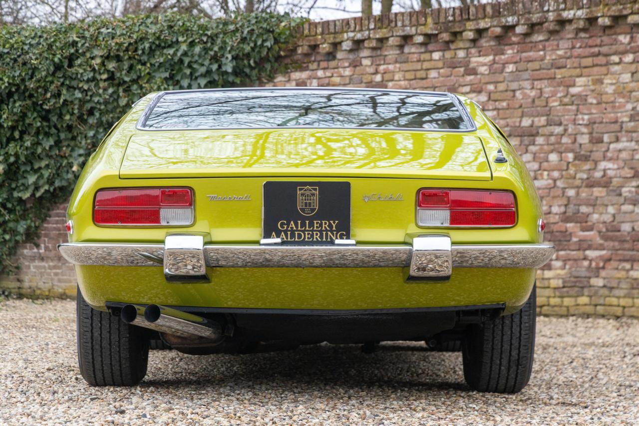 1970 Maserati Ghibli 4.7 &ldquo;Verde Gemma&rdquo; ONE OF THE BEST