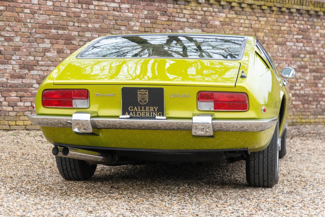 1970 Maserati Ghibli 4.7 &ldquo;Verde Gemma&rdquo; ONE OF THE BEST