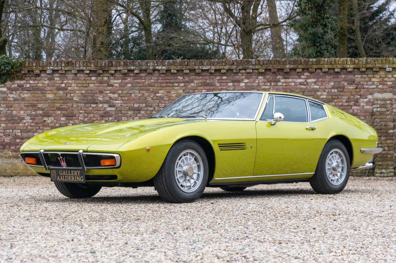 1970 Maserati Ghibli 4.7 &ldquo;Verde Gemma&rdquo; ONE OF THE BEST