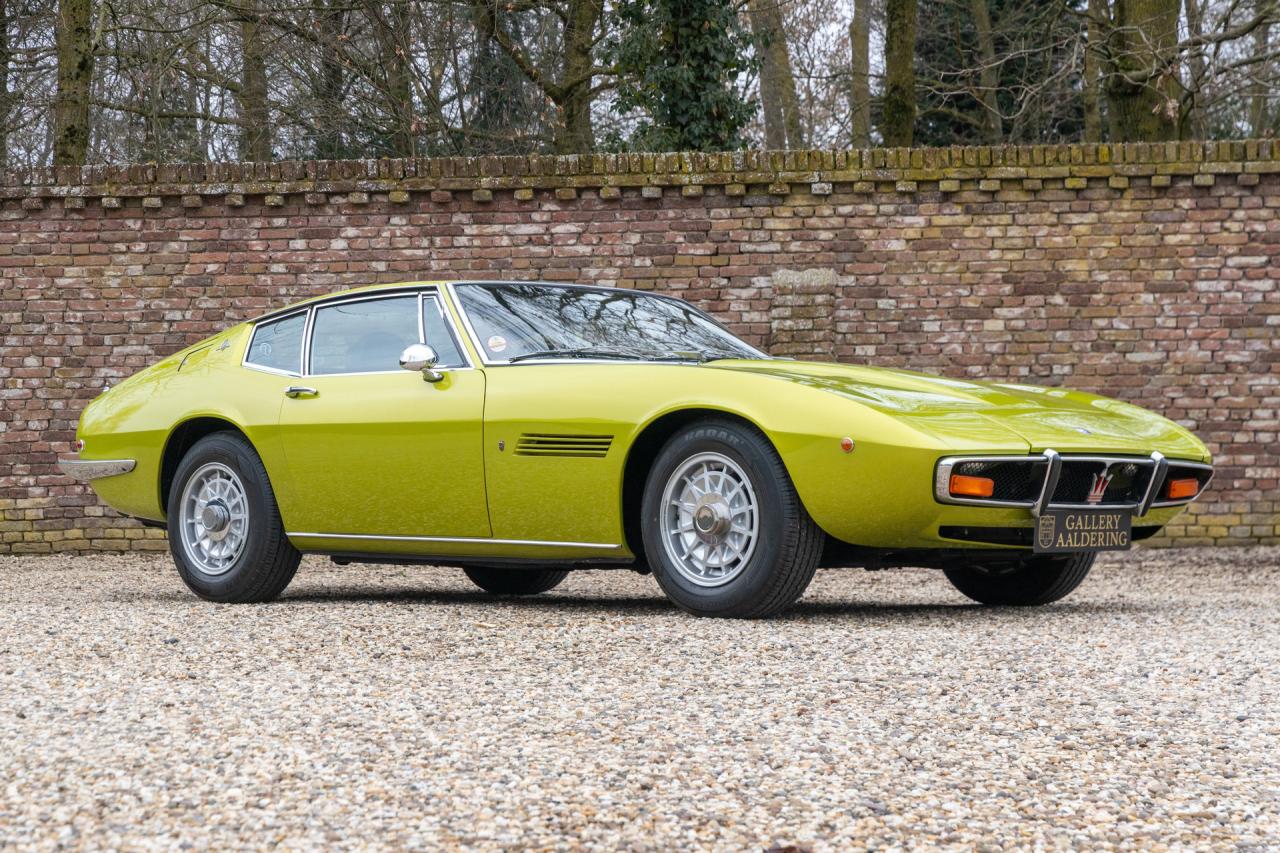 1970 Maserati Ghibli 4.7 &ldquo;Verde Gemma&rdquo; ONE OF THE BEST