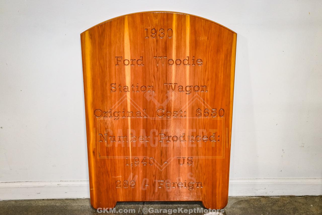 1930 Ford Model A Woody