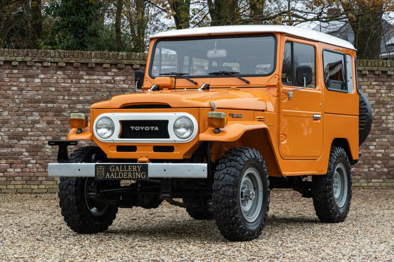 1980 Toyota Land Cruiser FJ40 Hardtop &ldquo;Pollux Orange&rdquo;