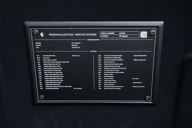 2022 Ferrari F8 SPIDER