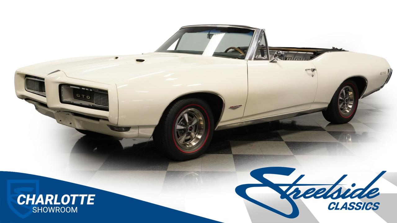 1968 Pontiac GTO Convertible