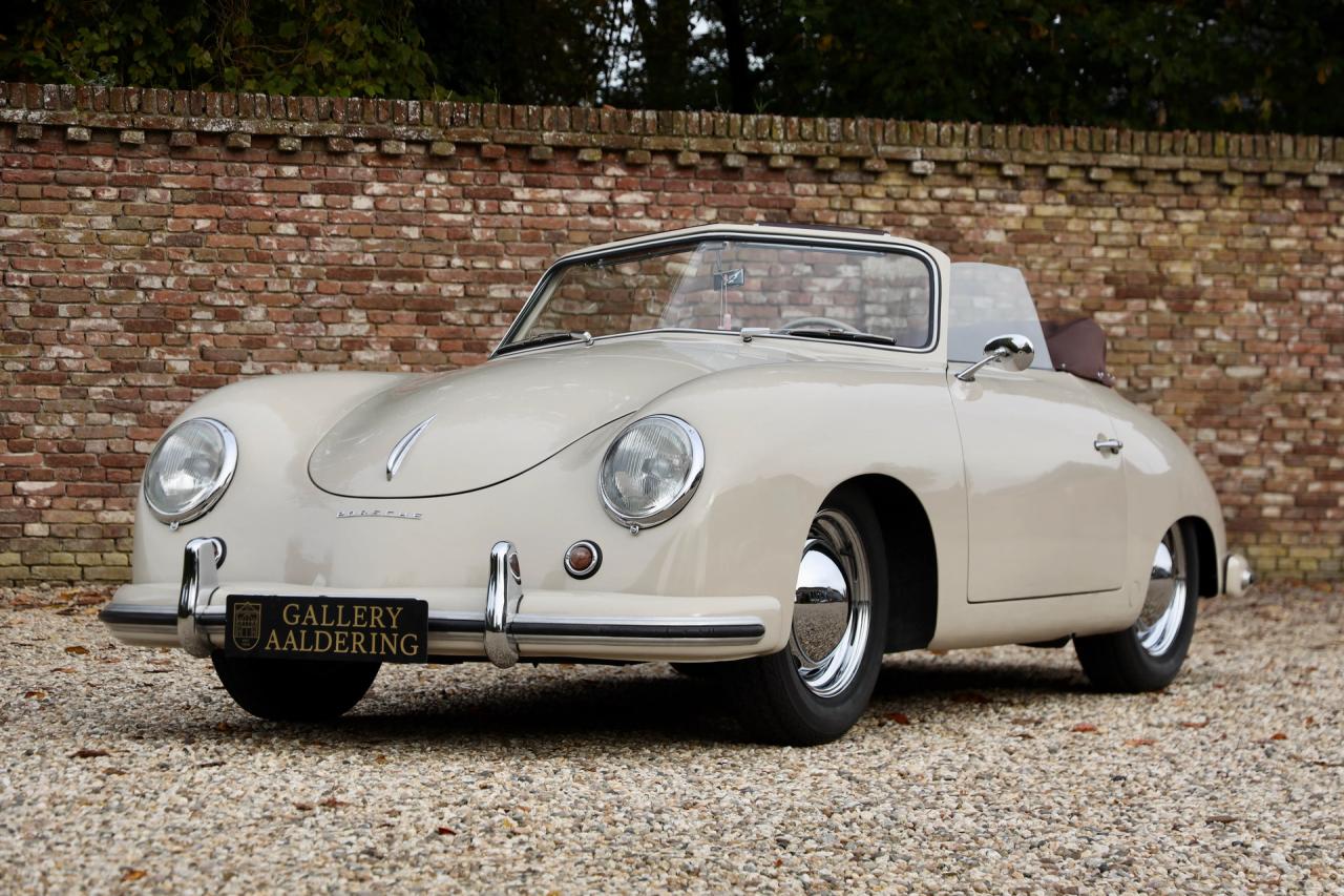1952 Porsche 356 Pre-A 1500 Convertible Knickscheibe by Reutter &ldquo;Restored condition&rdquo;