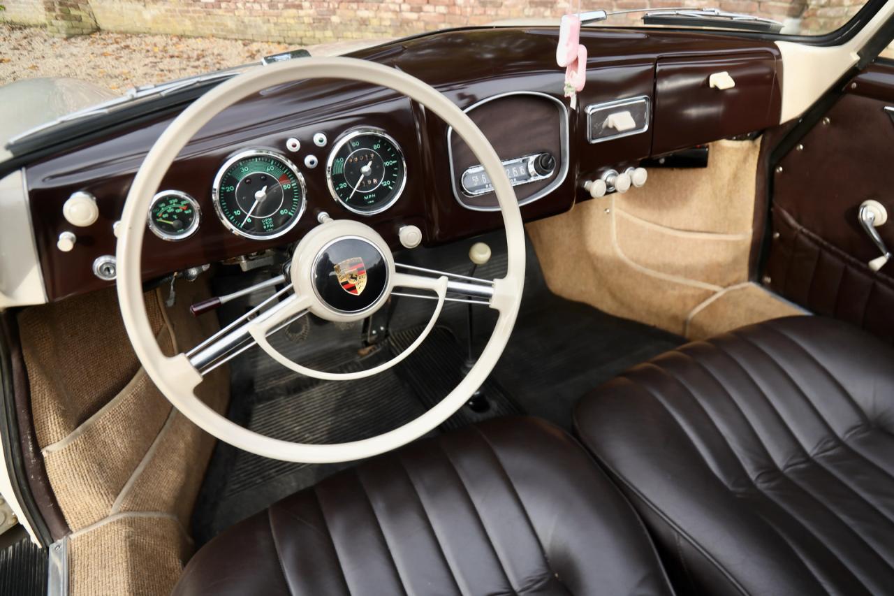 1952 Porsche 356 Pre-A 1500 Convertible Knickscheibe by Reutter &ldquo;Restored condition&rdquo;