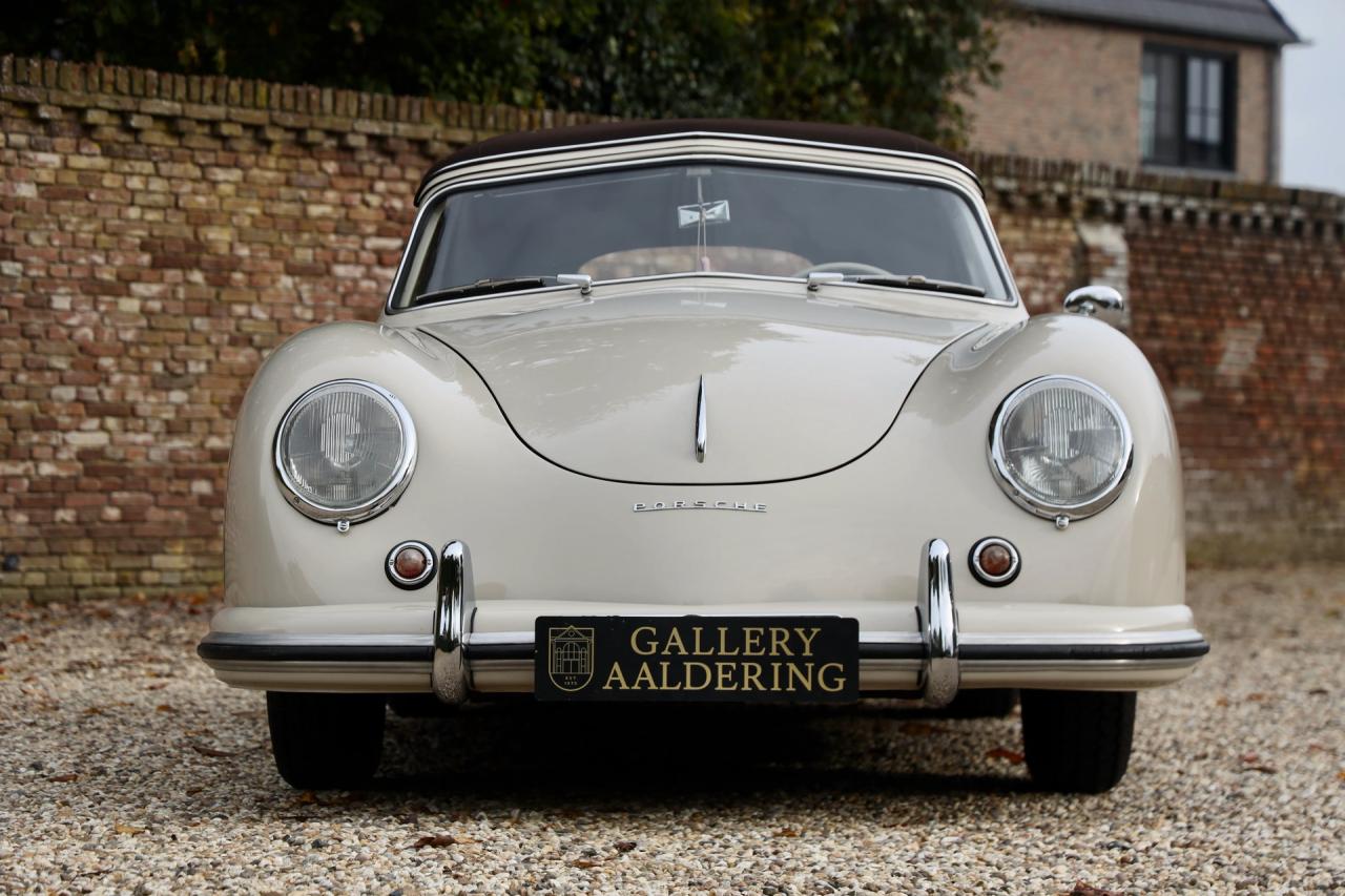 1952 Porsche 356 Pre-A 1500 Convertible Knickscheibe by Reutter &ldquo;Restored condition&rdquo;