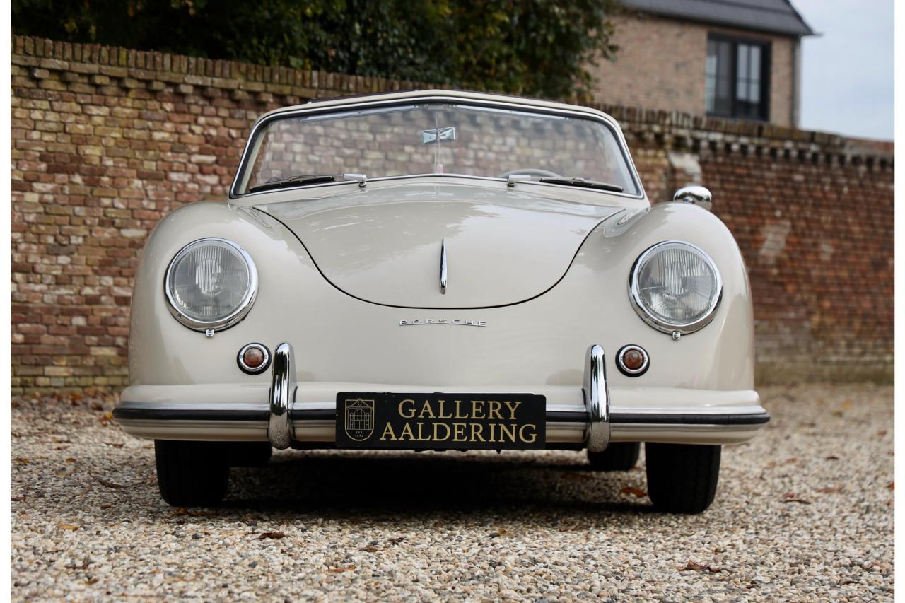 1952 Porsche 356 Pre-A 1500 Convertible Knickscheibe by Reutter &ldquo;Restored condition&rdquo;