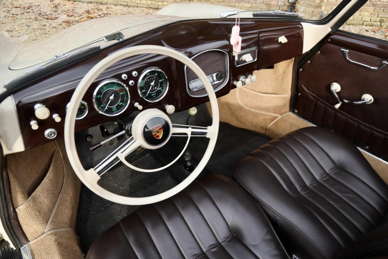 1952 Porsche 356 Pre-A 1500 Convertible Knickscheibe by Reutter &ldquo;Restored condition&rdquo;