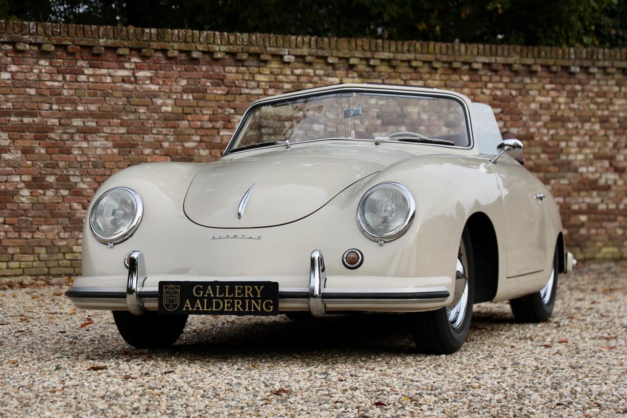 1952 Porsche 356 Pre-A 1500 Convertible Knickscheibe by Reutter &ldquo;Restored condition&rdquo;