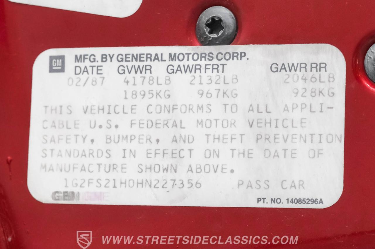 1987 Pontiac Firebird