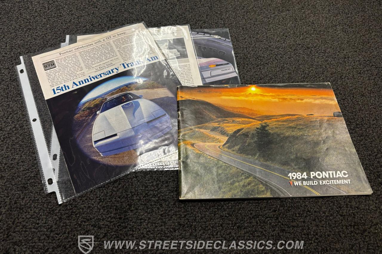 1984 Pontiac Firebird Trans Am 15th Anniversary Restomod