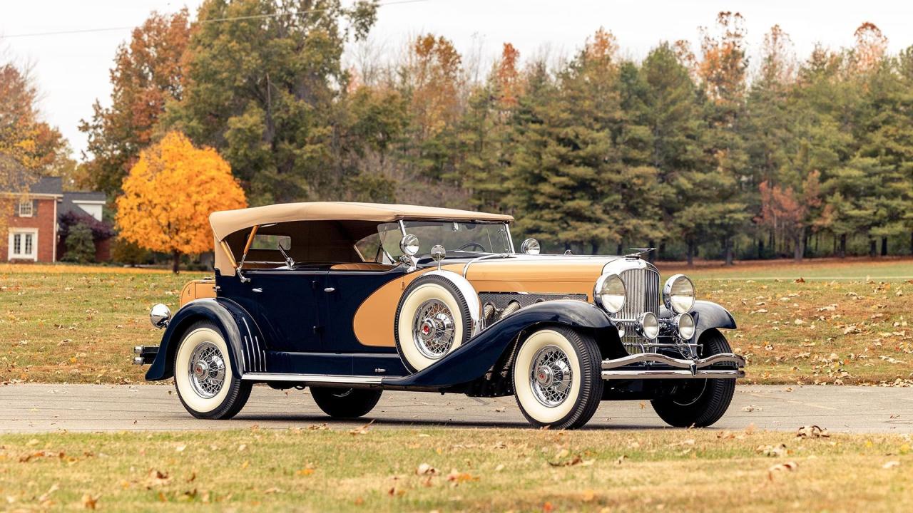 1935 Duesenberg Supercharged Model J LaGrande Dual-Cowl Phaeton