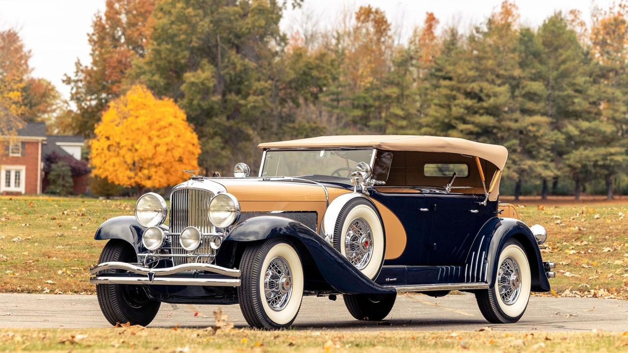 1935 Duesenberg Supercharged Model J LaGrande Dual-Cowl Phaeton
