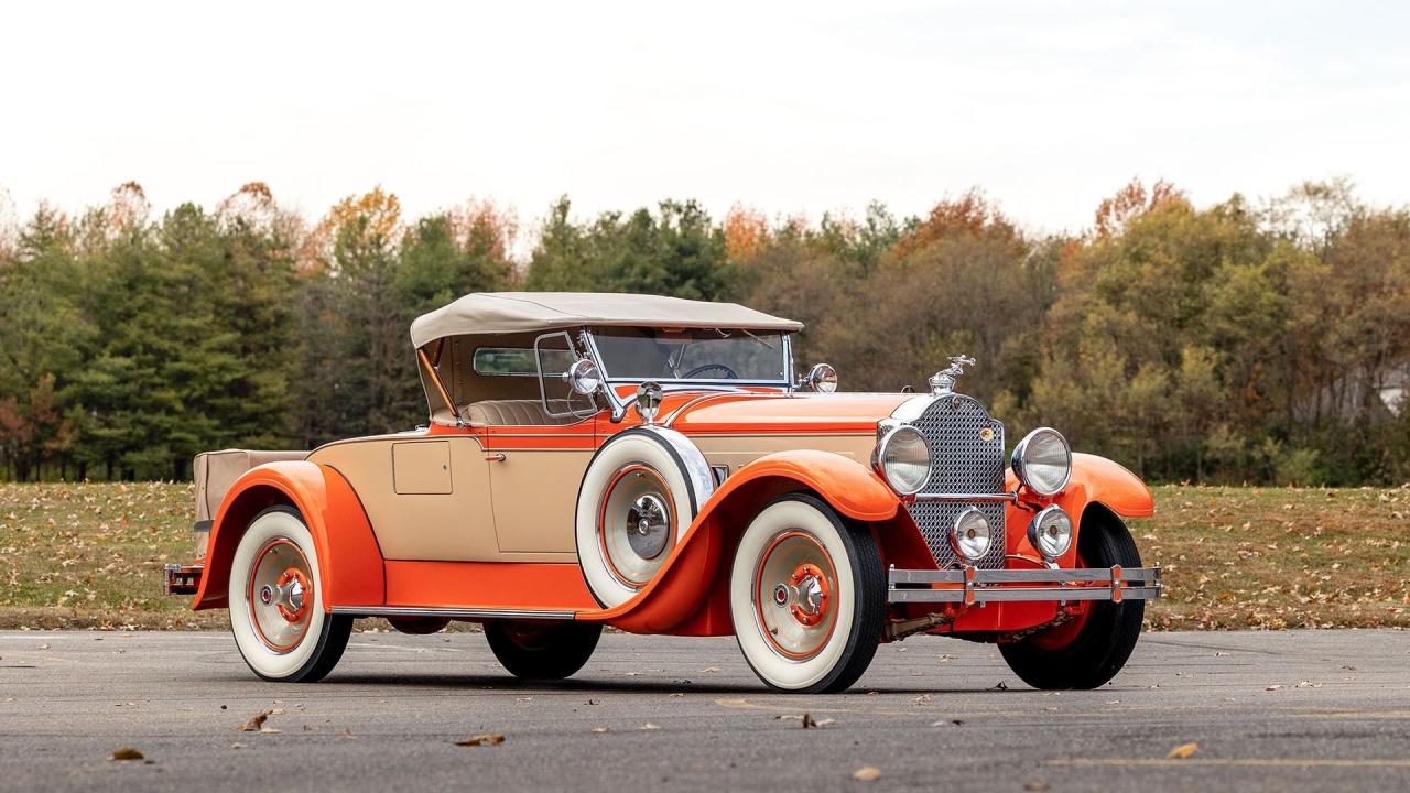 1929 Packard 640 Custom Eight Runabout
