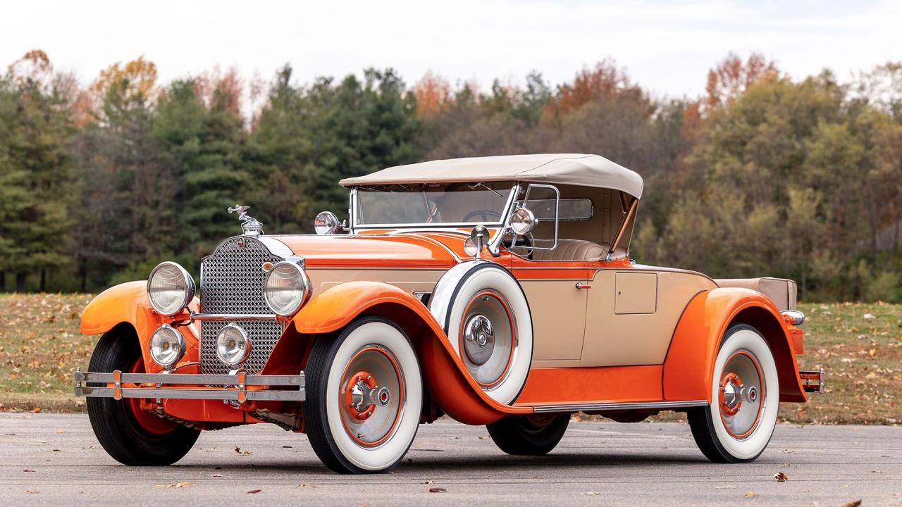 1929 Packard 640 Custom Eight Runabout