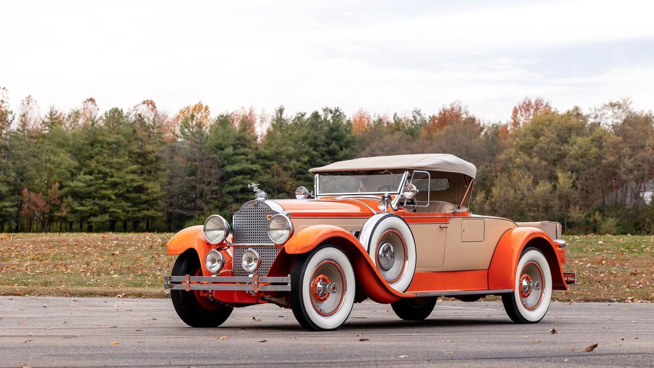 1929 Packard 640 Custom Eight Runabout