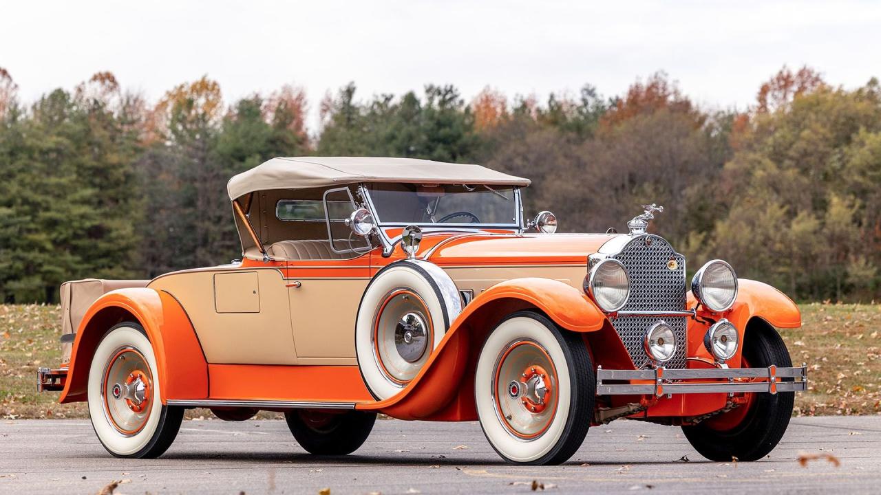 1929 Packard 640 Custom Eight Runabout