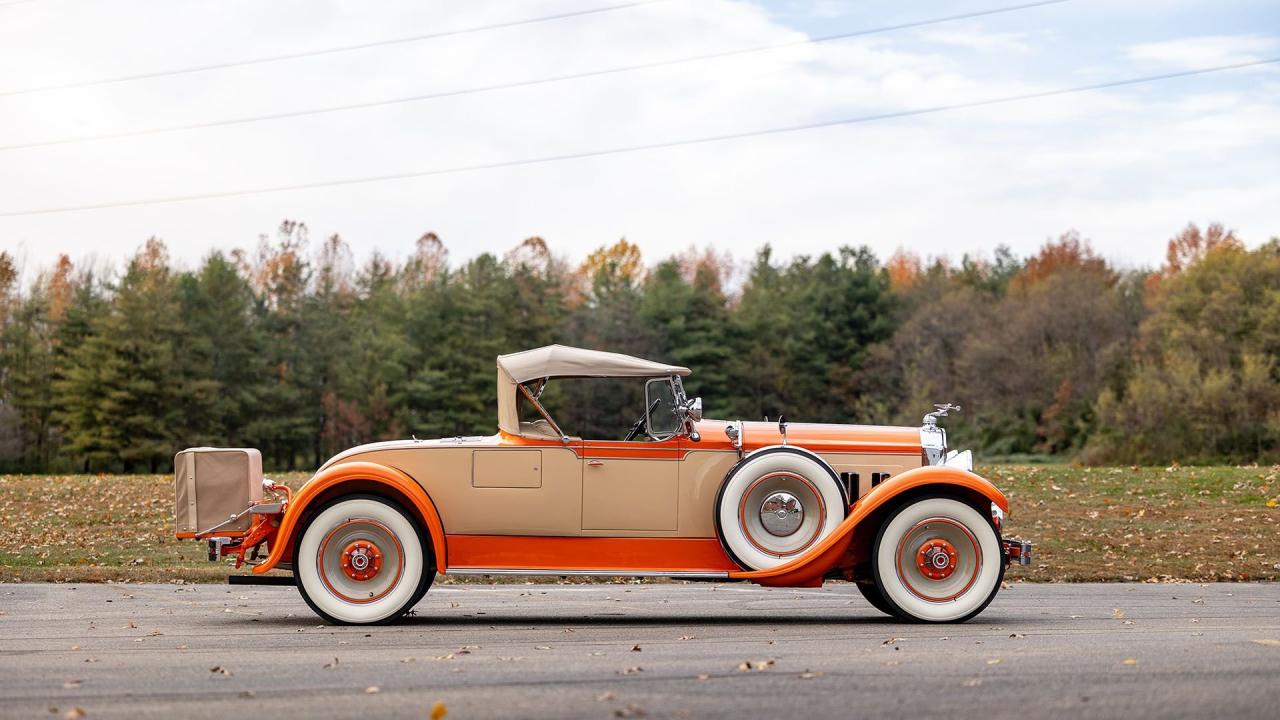 1929 Packard 640 Custom Eight Runabout