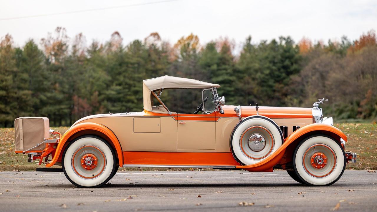 1929 Packard 640 Custom Eight Runabout